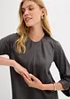 Midikleid aus glänzendem Satin, bonprix