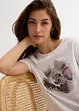 T-Shirt aus reiner Baumwolle, bonprix