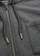 Kapuzen-Sweatjacke aus weichem Scuba, bonprix