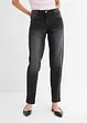 Barrel-Jeans Mid Waist, bonprix