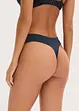 Highwaist String mit Glanzeffekt (2er Pack), bonprix