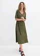 Robe midi 100% coton, bonprix