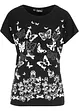 T-Shirt mit Viskose-Anteil, bedruckt, bonprix