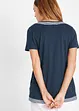 T-shirt coton style 2 en 1, manches courtes, bonprix