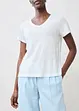 T-shirt en lin, bonprix