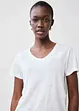 T-shirt en lin, bonprix