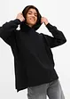 Oversize-Sweatshirt aus reiner Baumwolle, bonprix