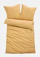 Parure de lit aspect lin, bonprix