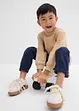 Lot de 2 sweats en coton mélangé, bonprix