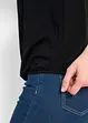 Top mit Spitze aus Viskose-Mix, bonprix