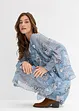 Robe-tunique en mousseline texturée, bonprix