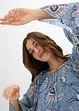Robe-tunique en mousseline texturée, bonprix