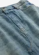Jupe longue en jean, taille mi-haute, bonprix