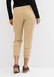 Pantalon sarouel ultra-doux, longueur 3/4, bonprix