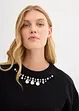 Oversize-Sweatshirt aus Baumwolle, bonprix