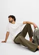 Classic Fit Schlupfhose mit Komfortbund, Straight, bonprix