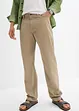 Regular Fit Twillhose aus reiner Baumwolle, Straight, bonprix
