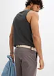 Regular Fit Chinohose mit Komfortbund und Gürtel, Straight, bonprix