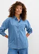 Oversized Jeanshemd aus Bio-Baumwolle, bonprix