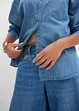 Oversized Jeanshemd aus Bio-Baumwolle, bonprix