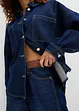 Oversized Jeans-Overshirt aus Bio-Baumwolle, bonprix