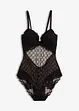 Body mit zierendem Mesh, bonprix
