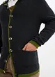 Trachten-Strickjacke mit Kapuze, bonprix