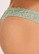 V-String mit floraler Spitze, bonprix