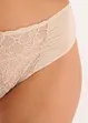 Brazilslip mit blumiger Stickerei, bonprix
