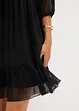 Mesh-Jerseykleid mit Schluppe, bonprix