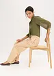 Mesh-Shirt mit Schluppe, bonprix