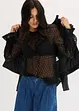 Spitzen-Shirt mit Volants aus Baumwolle, bonprix