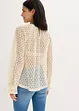 Spitzen-Shirt mit Volants aus Baumwolle, bonprix