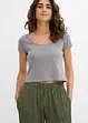 T-Shirt aus reiner Baumwolle, bonprix