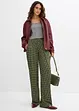 Jersey-Hose aus strukturiertem Crêpe, bonprix