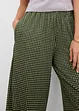 Jersey-Hose aus strukturiertem Crêpe, bonprix