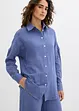Oversize-Hemd aus luftigem Musselin, bonprix