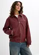 Oversize Lederimitat-Jacke, bonprix