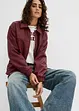 Oversize Lederimitat-Jacke, bonprix