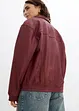 Oversize Lederimitat-Jacke, bonprix