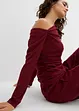 One-Shoulder-Shirt aus strukturiertem Crêpe, bonprix