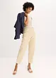 Satinhose mit Tapered Fit, bonprix