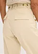 Satinhose mit Tapered Fit, bonprix