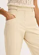 Satinhose mit Tapered Fit, bonprix
