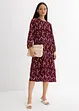 Florales Midikleid aus reiner Viskose, bonprix
