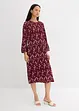 Florales Midikleid aus reiner Viskose, bonprix