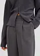 Bundfaltenhose in leichter Barrelform, bonprix
