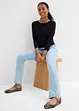 Schlupfjeans Mid Waist (2er Pack), bonprix