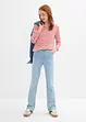 Lot de 3 T-shirts manches longues 100% coton, bonprix