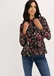 Schluppenbluse aus Chiffon, bonprix